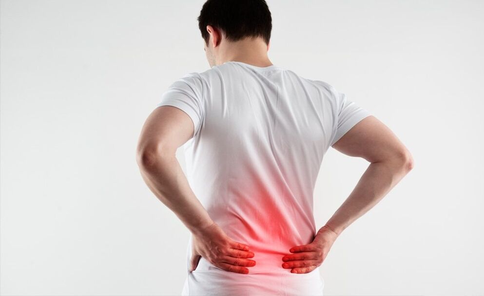 ala azụ mgbu n'ihi osteochondrosis