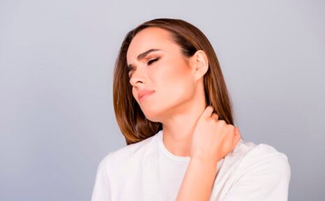 Ihe mgbu olu na-emekarị site na pathologies nke spine cervical